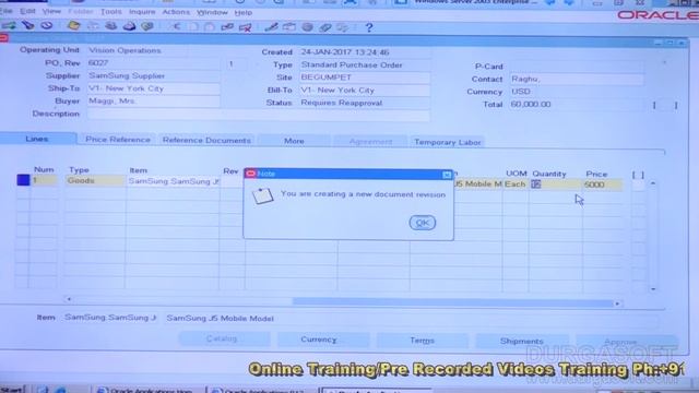 Oracle Finacial||online training||P2P lifecycle Part-10 by SaiRam смотреть онлайн