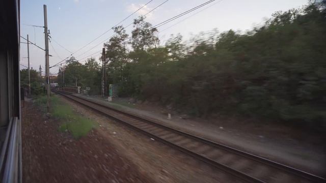 Czech Republic, Prague, Train Ride From Praha-hlavní Nádraží To Praha-Krč