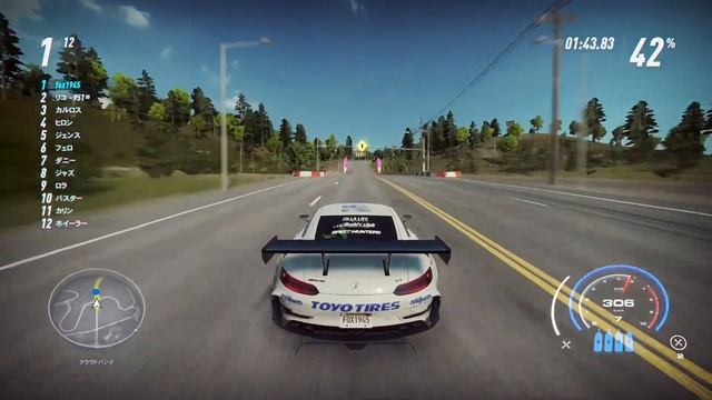 【NFS HEAT】daytime race　Mercedes AMG GT 2015 смотреть онлайн