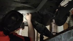 VW GOLF Plus Закисли задние развальные болты/Авторемонт/