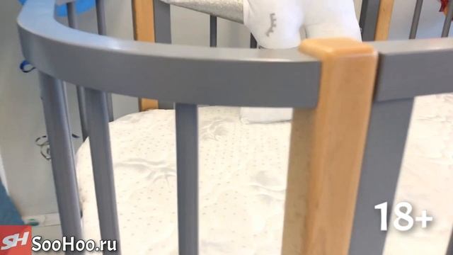 Детская кроватка с автокачанием на пульте 18+ смотреть онлайн