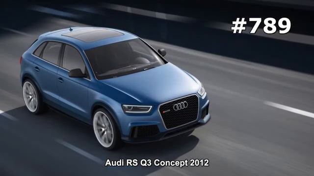 #789. Audi RS Q3 Concept 2012 (Концепт и тюнинг) смотреть онлайн