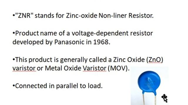 MOV VDR ZNR and TVS explanation #metaloxidevarister #Voltagedependantresister #varister смотреть онлайн
