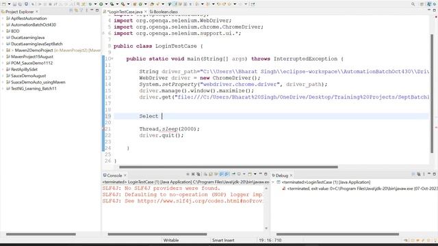 11) Handling checkbox, Radio button, Dropdown and Alert in Selenium using Java. смотреть онлайн