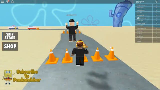 Мы украли секретную формулу Крабсбургера?! Roblox Krusty Krab Obby! смотреть онлайн
