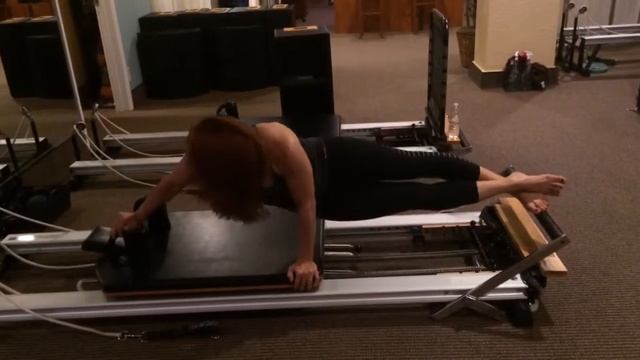 My first attempt at #STOTT #Pilates Advanced Reformer exercise called "Twist" смотреть онлайн