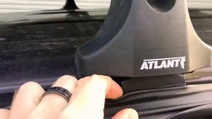 Автобокс TAVR 197 lux 520л  и крепления ATLANT на Nissan Serena C26 / СТРИМ АВТО