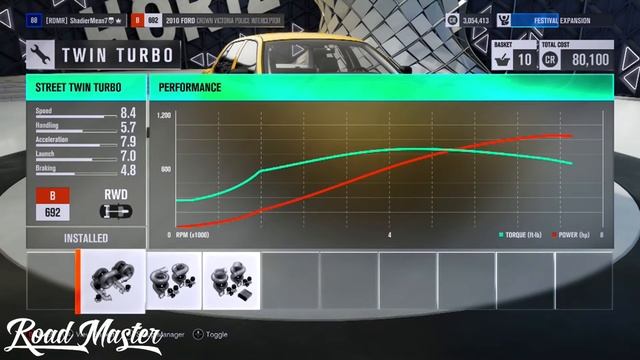 Forza Horizon 3 - 2010 Ford Crown Victoria Top Speed Build