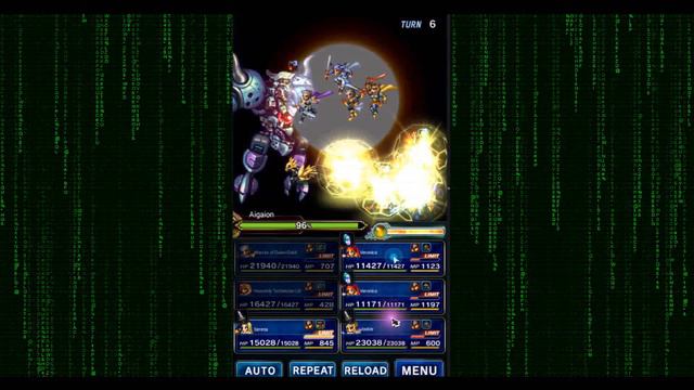 Aigaion VS Veronica [FFBE] x [Final Fantasy Brave Exvius] смотреть онлайн