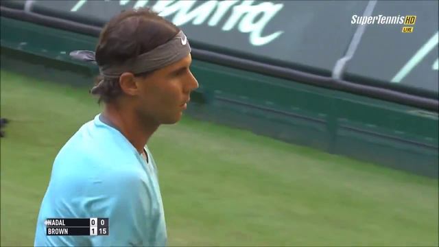 2014 Halle - Rafael Nadal vs Dustin Brown (1) смотреть онлайн