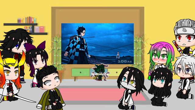 Past Hashiras React To Tanjiro, Zenitsu, Inosuke And Uzui Vs Daki And Gyutaro 🇺🇸🇧🇷