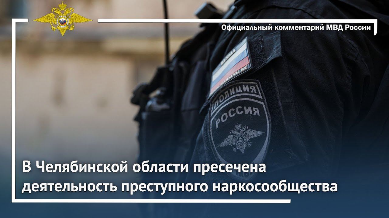 Ирина Волк: В Челябинской области пресечена деятельность преступного наркосообщества смотреть онлайн