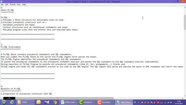 Introduction to PLSQL Theory смотреть онлайн