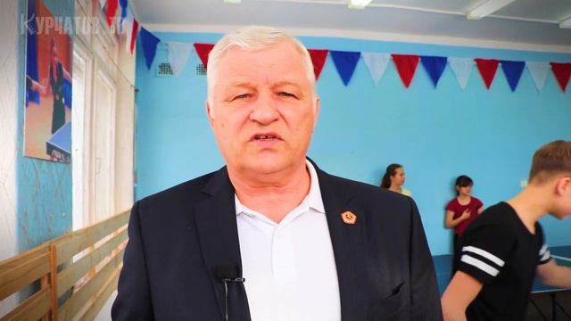 Открытие секции детского настольного тенниса смотреть онлайн