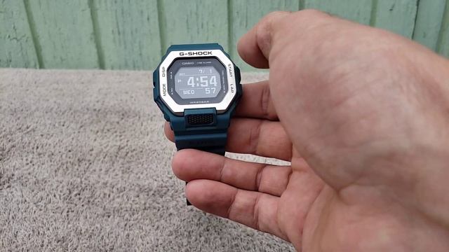 Новейшая Модель G-SHOCK C Блутузом и Акселерометром 2020 (G-Shock GBX-100-2 G-Lide)