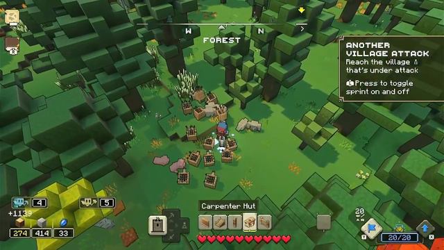 I SAVED A GIANT VILLAGE FROM EVIL PIGLINS IN MINECRAFT LEGENDS! смотреть онлайн