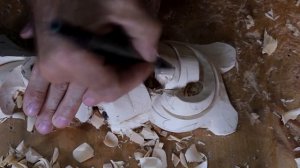 Резьба по дереву. Барокко завитки. Woodcarving. Baroque curls.