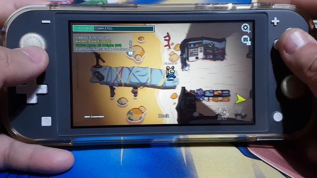 Among Us New Map The Fungle on Nintendo Switch Lite смотреть онлайн