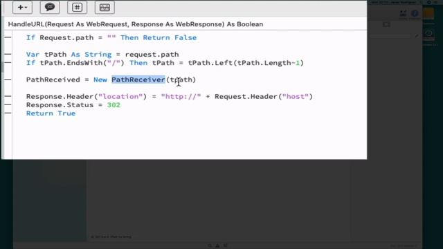 Xojo's Web 2.0 HandleURL in Action смотреть онлайн