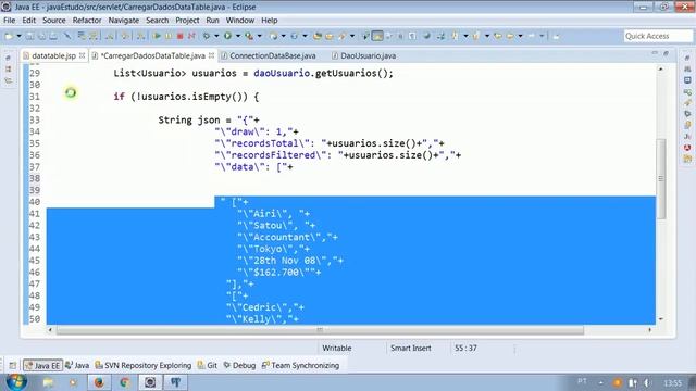 DataTable jQuery Server-side em Java - Parte 4 смотреть онлайн