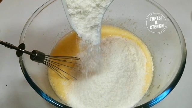 Хрустящий десерт. Венские вафли с кокосовой стружкой. смотреть онлайн