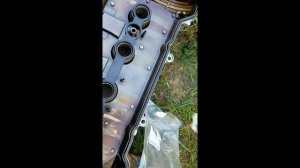 Замена прокладки клапанной крышки Тойота Королла 2006 г.в.