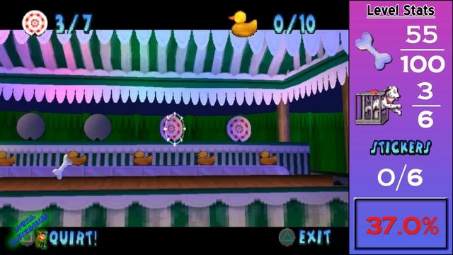 Carnival - Disney's 102 Dalmatians: Puppies to the Rescue - 100% PS1 Walkthrough (8) смотреть онлайн