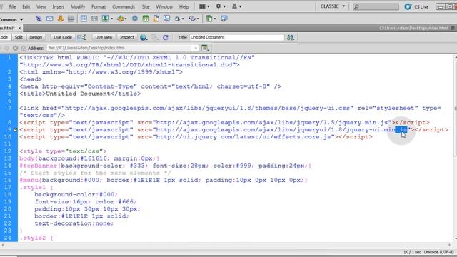 jQuery Tutorial : switchClass Animated Horizontal Menu mouseenter mouseleave смотреть онлайн