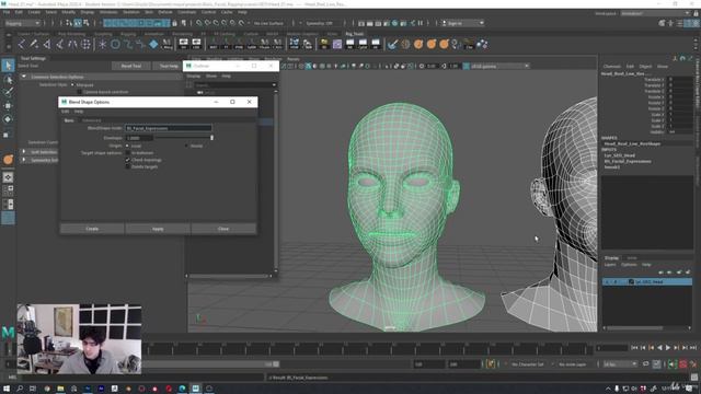 12. Blendshape Deformer смотреть онлайн