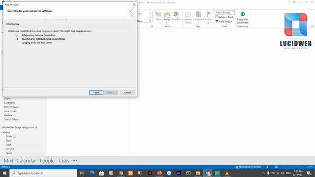 OUTLOOK EMAIL SETUP 2021 | DOMAIN EMAIL SETUP смотреть онлайн