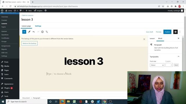 Create online courses website using LearnDash WordPress Plugin | CloudPages смотреть онлайн