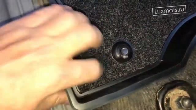 Всесезонные автомобильные коврики в салон Mitsubishi L200 (Митсубиси Л200) 2007-2014 LUXMATS