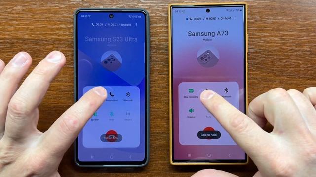 Samsung A73 vs S23 Ultra Outgoing vs Incoming Calls in New Original Silicone Cover & Leather Case смотреть онлайн