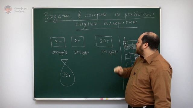 Жадные алгоритмы: Задачи, где жадный алгоритм не работает. Центр онлайн-обучения «Фоксфорд» смотреть онлайн