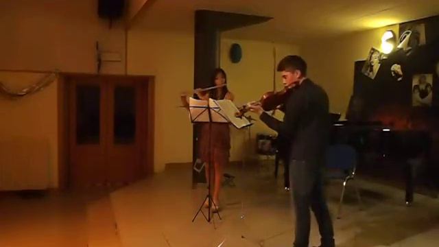 "Campagnoli" Duetto n.3 per flauto e violino - Primo tempo смотреть онлайн