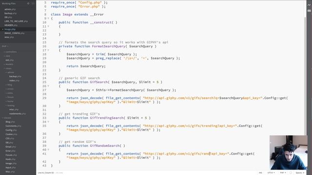 PHP Web Framework Day 61 - GIPHY Part 2 смотреть онлайн