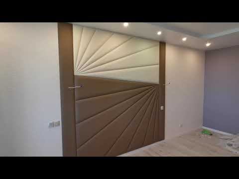 Мягкие стеновые панели экокожа смотреть онлайн