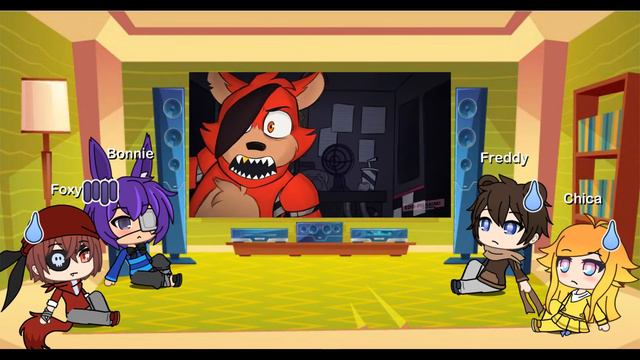 Fnaf 1 REACTS TO FNAF TRILOGY - EDD PILGRIM! PART1 Animation