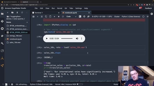 Multilingual voice queries on financial documents (February 2022) смотреть онлайн