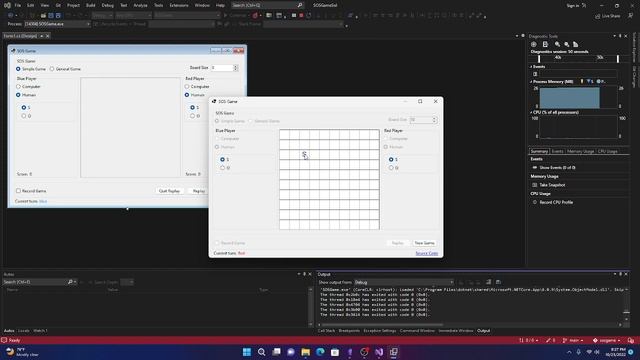 SOS Game - Sprint 2 - Software Foundations смотреть онлайн