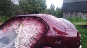 Краскопульт"Русский мастер".Покраска авто  и мота своими руками.