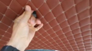 VW  T5 Не боитесь самим делать!!!обшивка салона из экокожи