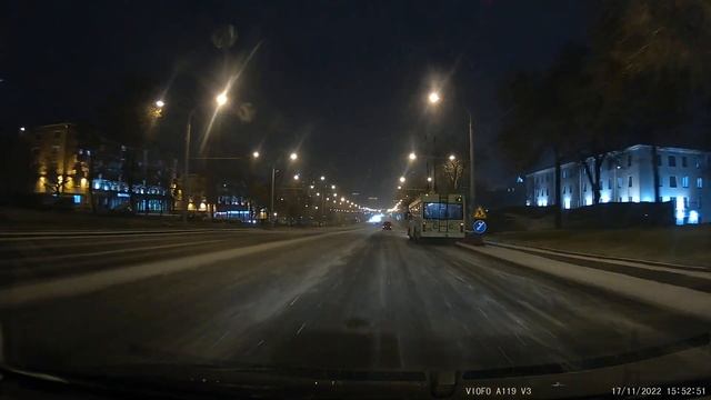 Минск первый снег. Рулим по улицам Минска. Партизанский проспект. Driving tour in Minsk Travel guid смотреть онлайн