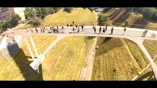 Прыжки с моста в Нижнем Новгороде - CATS Ropejumping Team смотреть онлайн