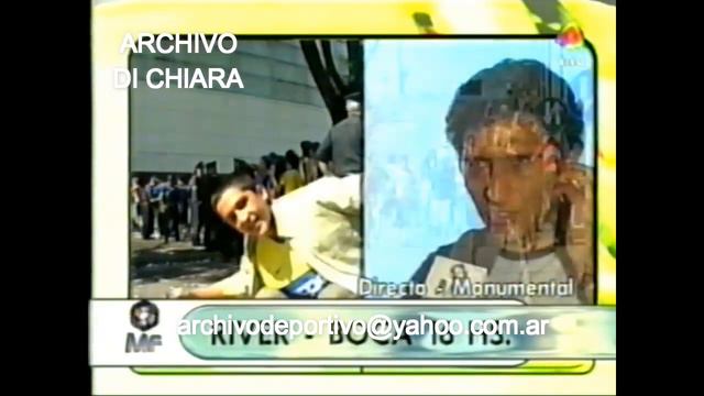 DiFilm - Leonardo Astrada previa River vs Boca 2003 смотреть онлайн