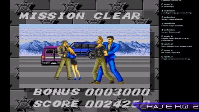Chase H.Q. 2 (Sega Mega Drive) - прохождение игры смотреть онлайн