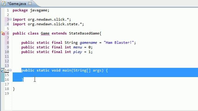 Java Game Development with Slick - 4 - Beginning the Coding смотреть онлайн