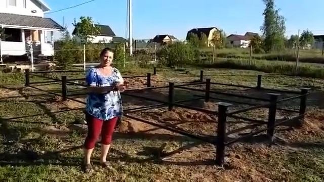 Отзывы от заказчика. Фундамент на винтовых сваях