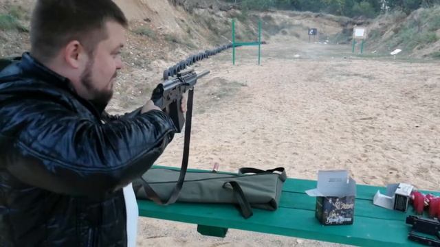 Сайга 12. Скорострельность. смотреть онлайн