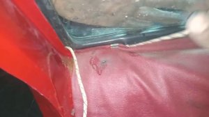 установка лобового стекла шнурком на оку